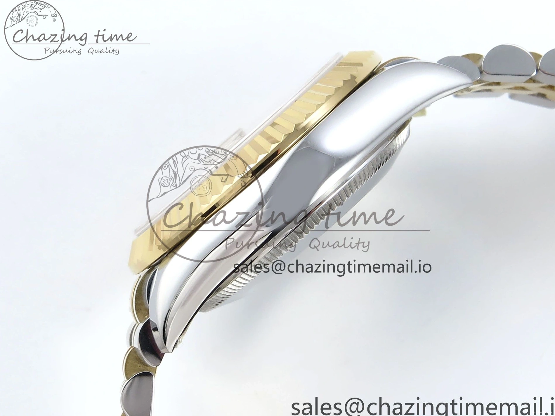 0228 DateJust 31 278273 ARF 1:1 Best Edition 904L Steel Gray Roman Diamonds Dial on SS YG Jubilee Bracelet ETA Comfortable 564